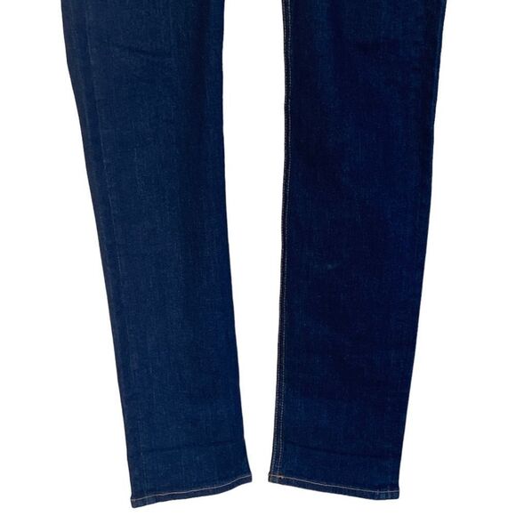 Rag & Bone High Rise Heritage Dark Blue Wash Skinny Jeans Sz 30 - Picture 6 of 16